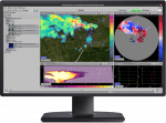FROG-MURAN display with radar data visualization